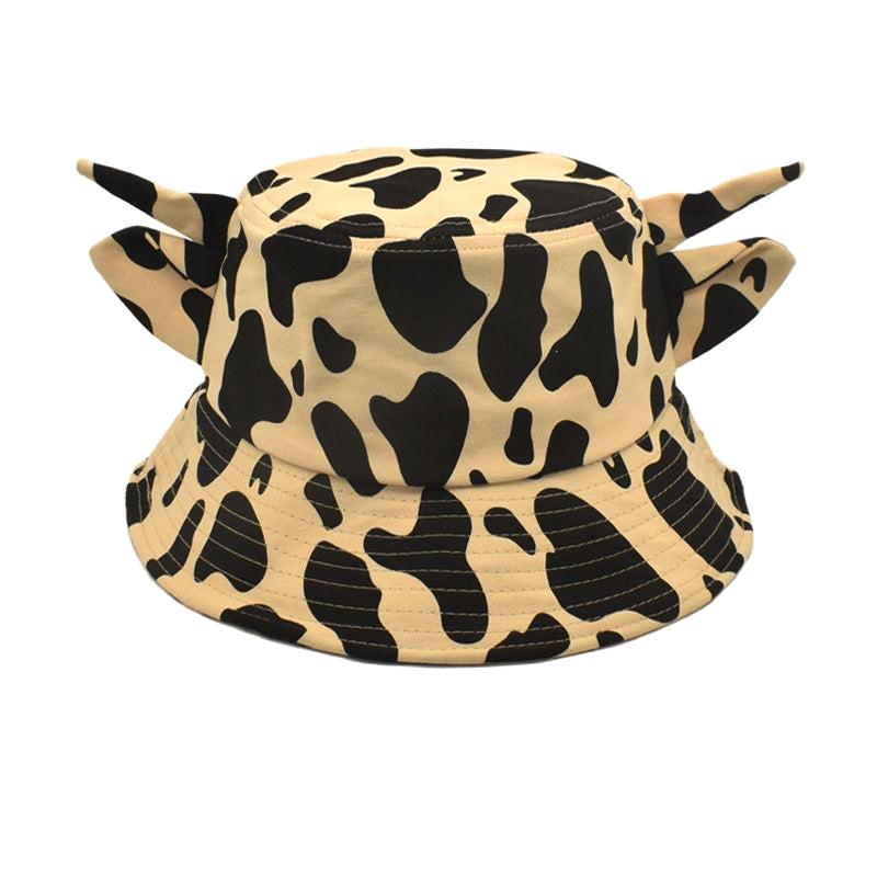 Sombrero de cubo de vaca de bocina de poliéster al por mayor